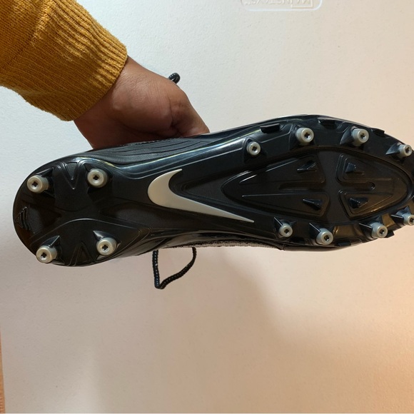 MENS RIGHT CLEAT 12.5 NIKE BLACK ALPHA PRO AMPUTEE - Picture 9 of 11